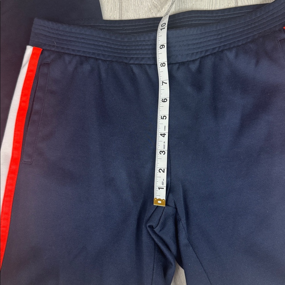 New Fila Track Pants, medium, blue w/sport stripes, straight- wide leg joggers - Picture 3 of 10